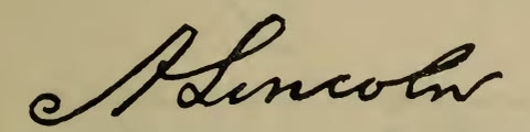 Abraham Lincoln signature