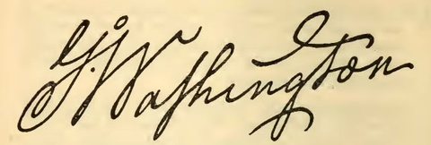 George Washington signature