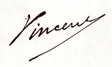 Vincent van Gogh signature